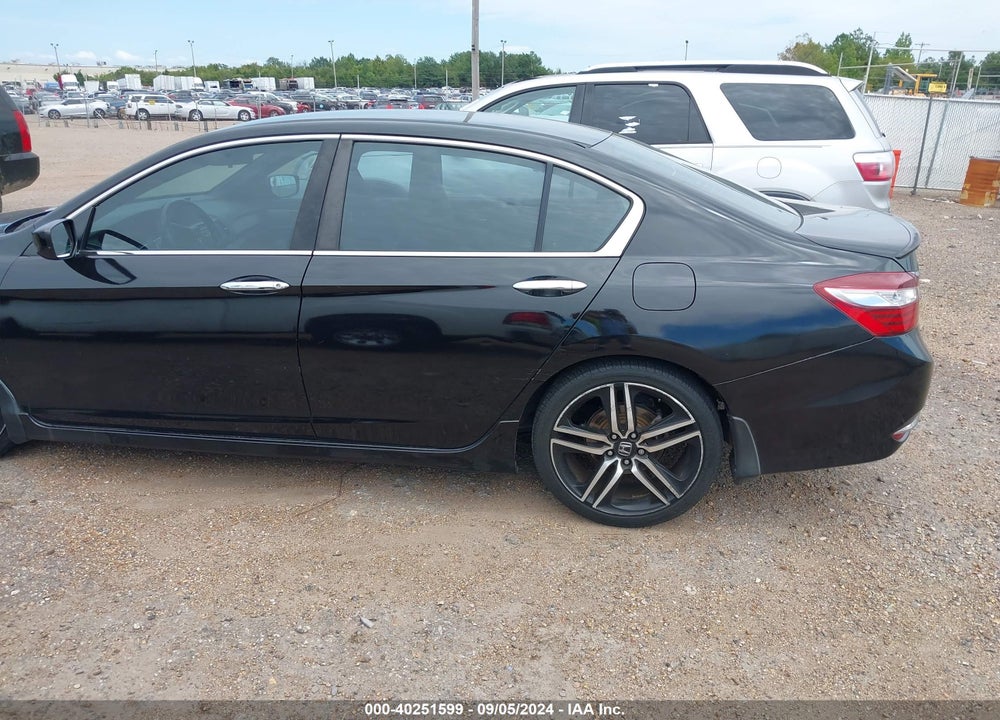 2016 HONDA ACCORD SPORT VIN: 1HGCR2F50GA091293