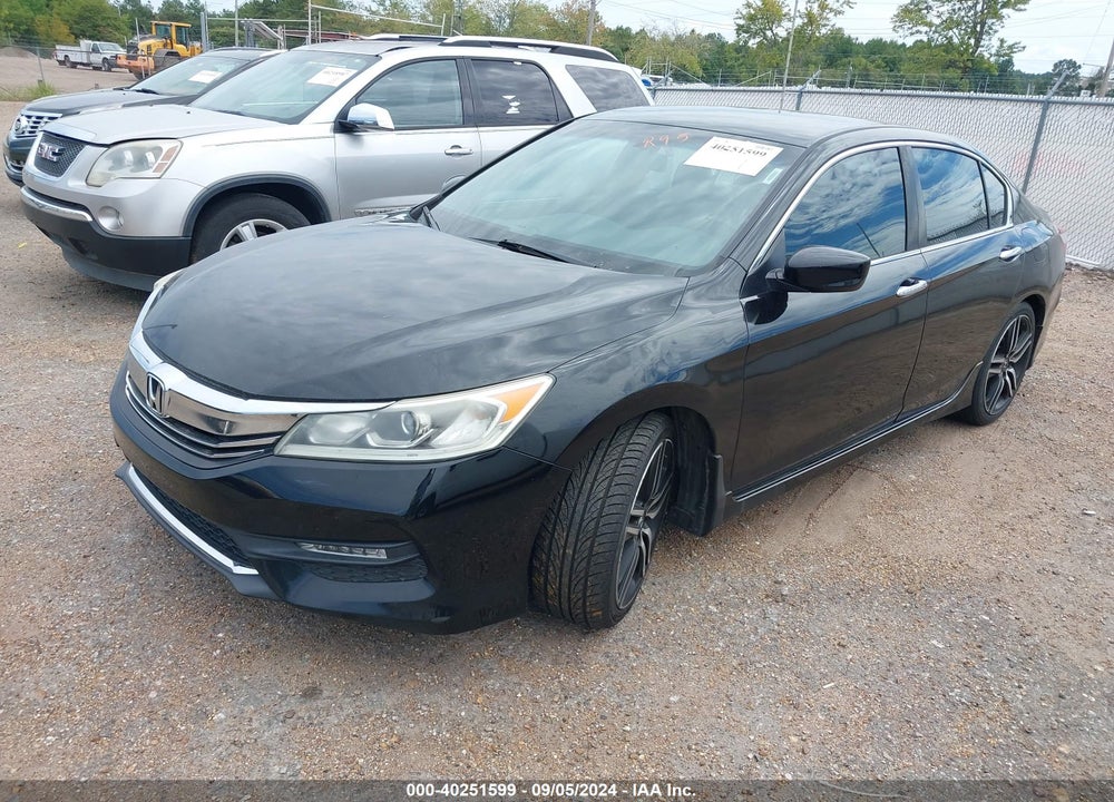 2016 HONDA ACCORD SPORT VIN: 1HGCR2F50GA091293