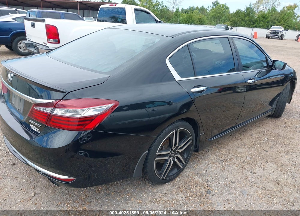 2016 HONDA ACCORD SPORT VIN: 1HGCR2F50GA091293