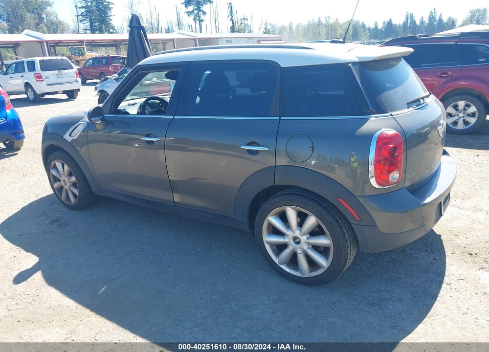 2011 MINI COOPER COUNTRYMAN VIN: WMWZB3C57BWH95106