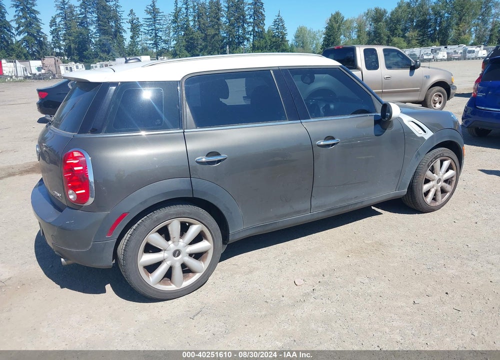 2011 MINI COOPER COUNTRYMAN VIN: WMWZB3C57BWH95106
