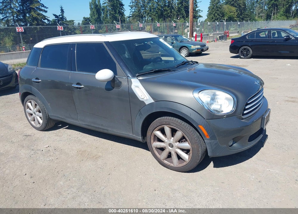 2011 MINI COOPER COUNTRYMAN VIN: WMWZB3C57BWH95106