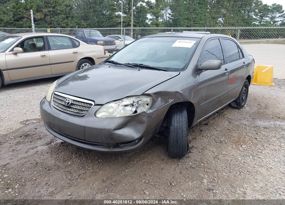 2006 TOYOTA COROLLA LE VIN: 2T1BR32E36C634149