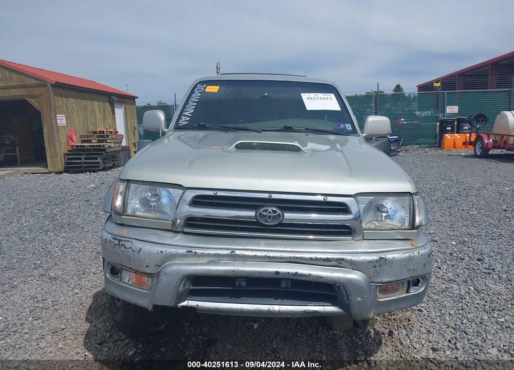 2000 TOYOTA 4RUNNER LIMITED VIN: JT3HN87R7Y0296495