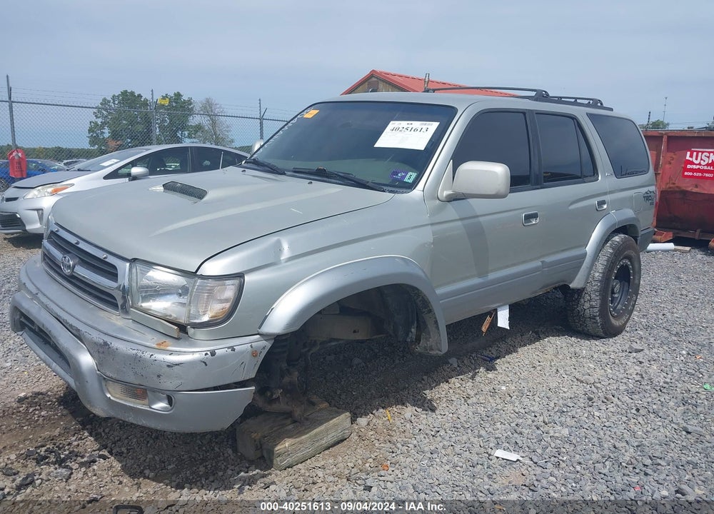 2000 TOYOTA 4RUNNER LIMITED VIN: JT3HN87R7Y0296495