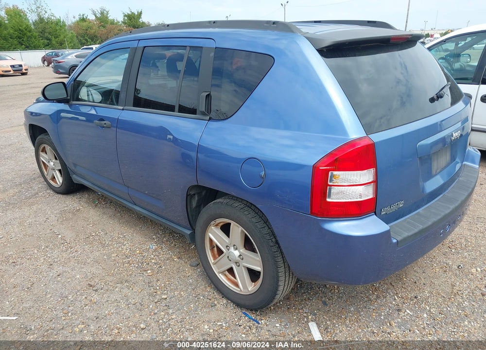 2007 JEEP COMPASS SPORT VIN: 1J8FT47W87D156320