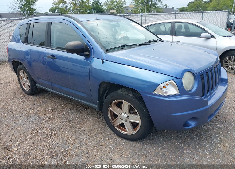 2007 JEEP COMPASS SPORT VIN: 1J8FT47W87D156320
