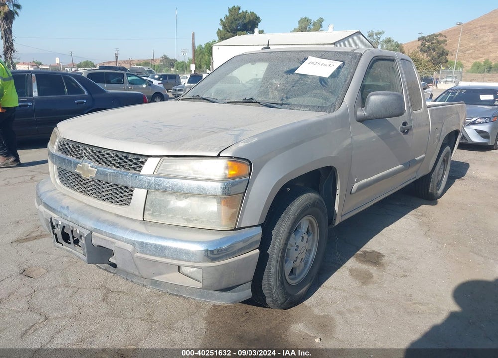 2008 CHEVROLET COLORADO LT VIN: 1GCCS399988195961