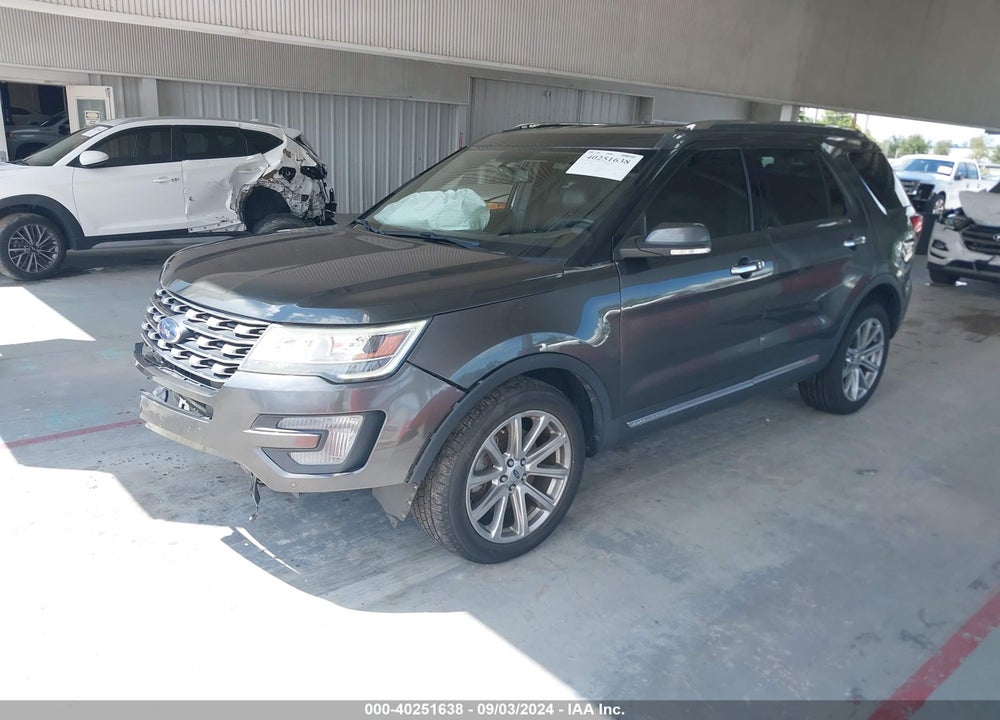 2017 FORD EXPLORER LIMITED VIN: 1FM5K8F89HGC93231