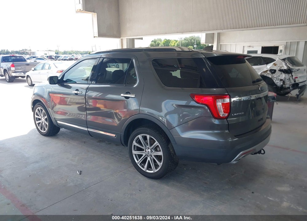 2017 FORD EXPLORER LIMITED VIN: 1FM5K8F89HGC93231