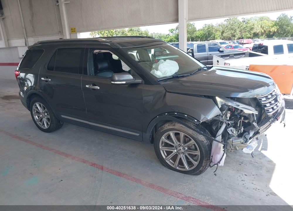 2017 FORD EXPLORER LIMITED VIN: 1FM5K8F89HGC93231