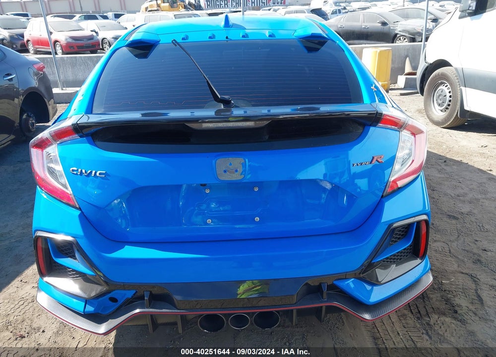 2021 HONDA CIVIC TYPE-R TOURING VIN: SHHFK8G7XMU205174
