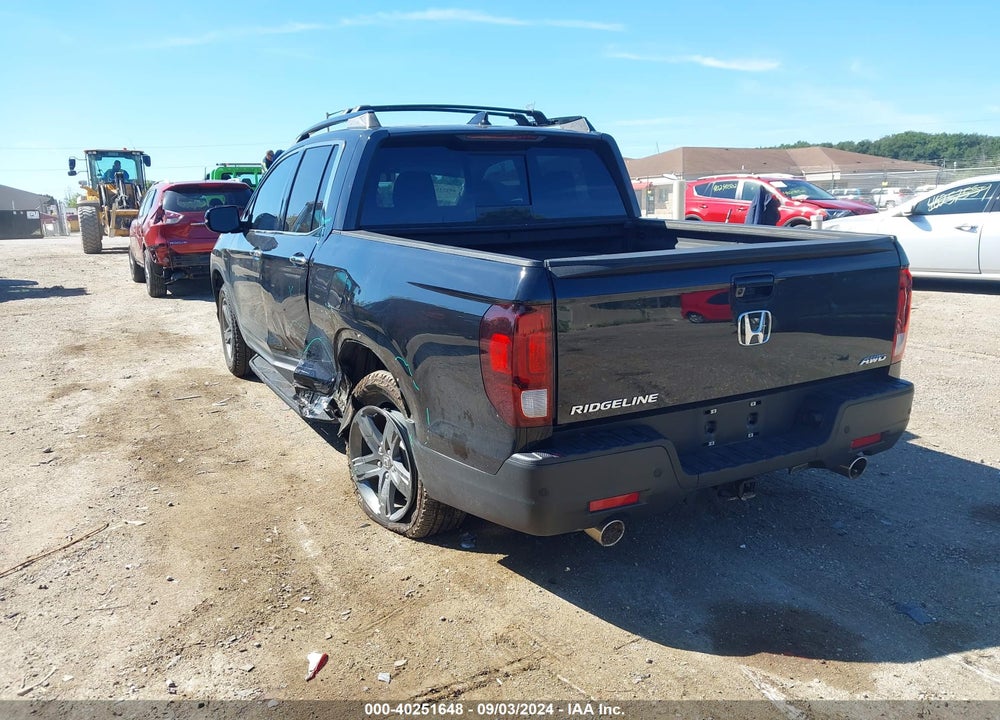 2023 HONDA RIDGELINE RTL-E VIN: 5FPYK3F73PB033970