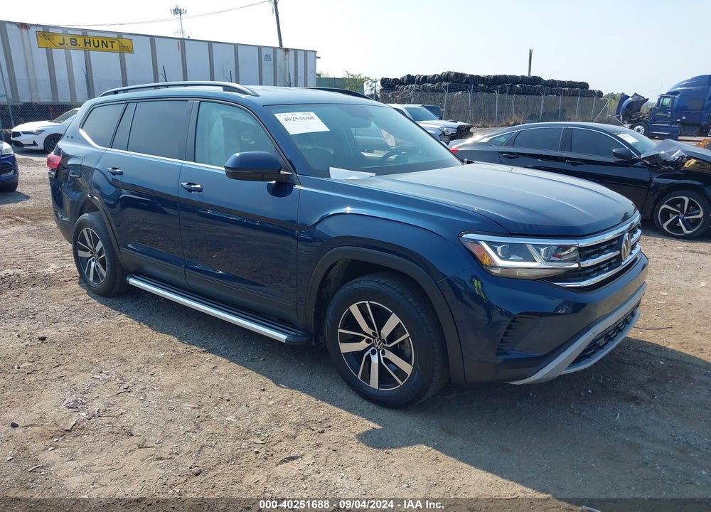 2022 VOLKSWAGEN ATLAS 2.0T SE VIN: 1V2LP2CA5NC505108