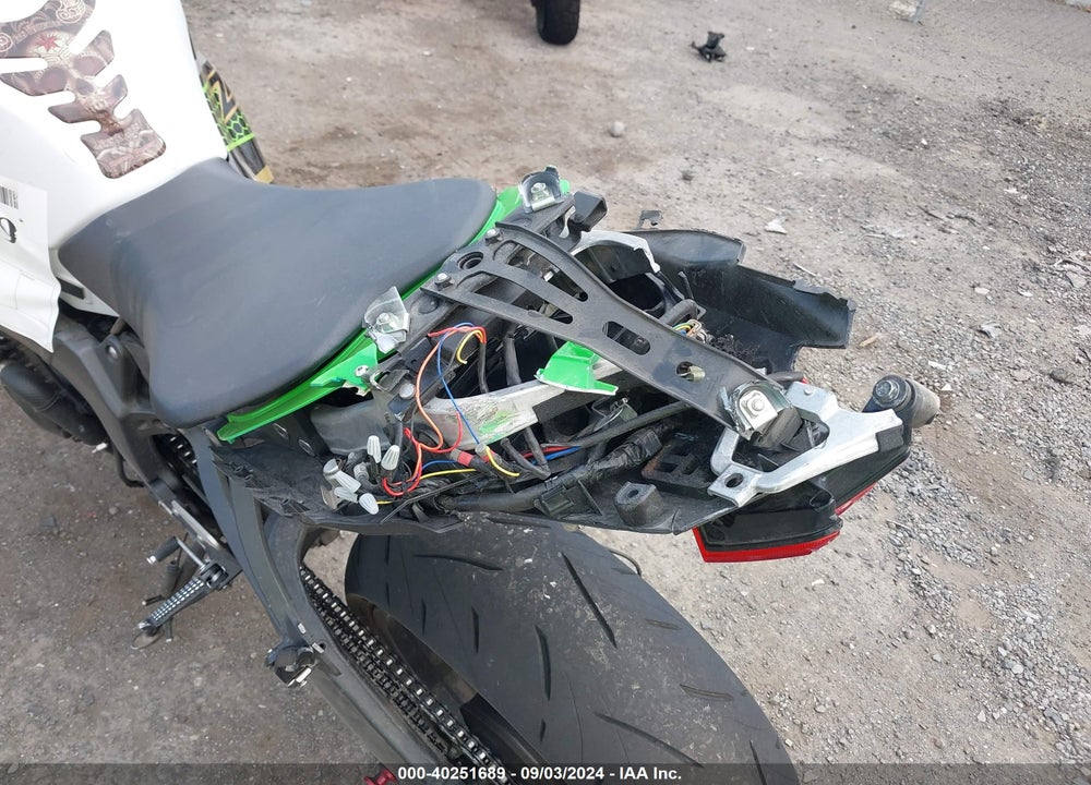 2013 KAWASAKI ZX636 E VIN: JKBZXJE11DA004333