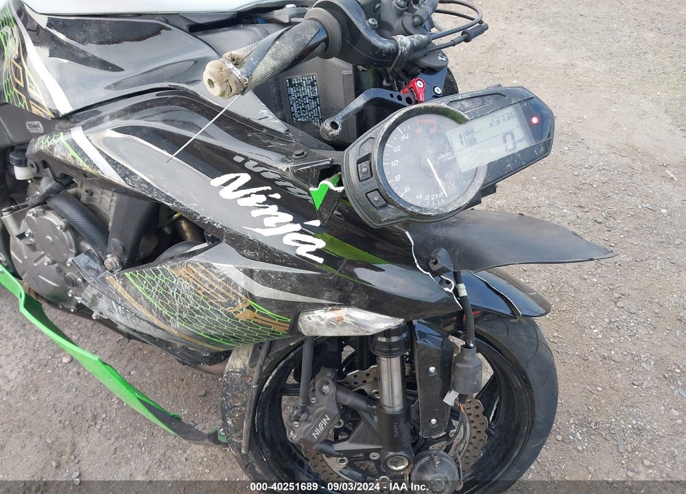 2013 KAWASAKI ZX636 E VIN: JKBZXJE11DA004333