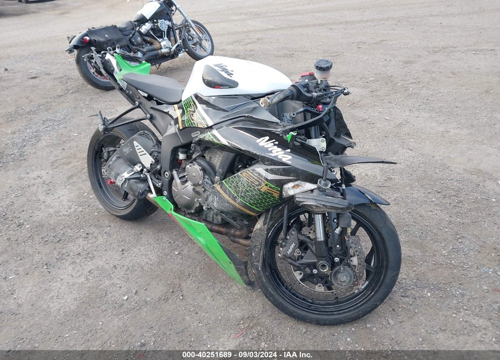 2013 KAWASAKI ZX636 E VIN: JKBZXJE11DA004333