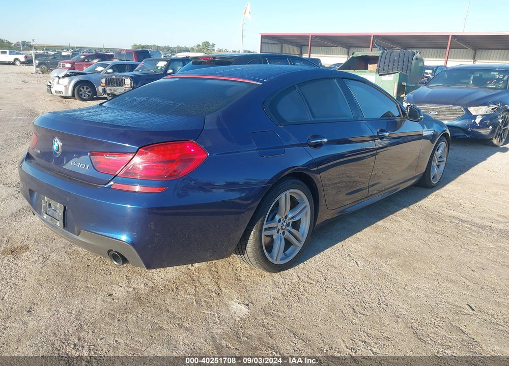 2016 BMW 640I GRAN COUPE XDRIVE VIN: WBA6D2C51GGT65576