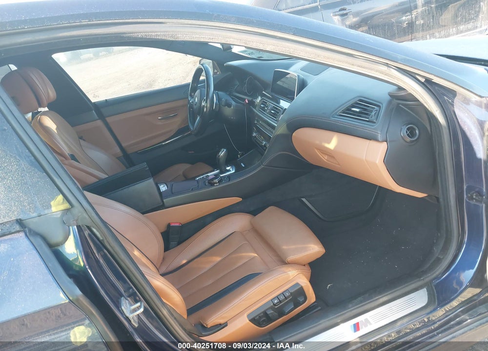 2016 BMW 640I GRAN COUPE XDRIVE VIN: WBA6D2C51GGT65576