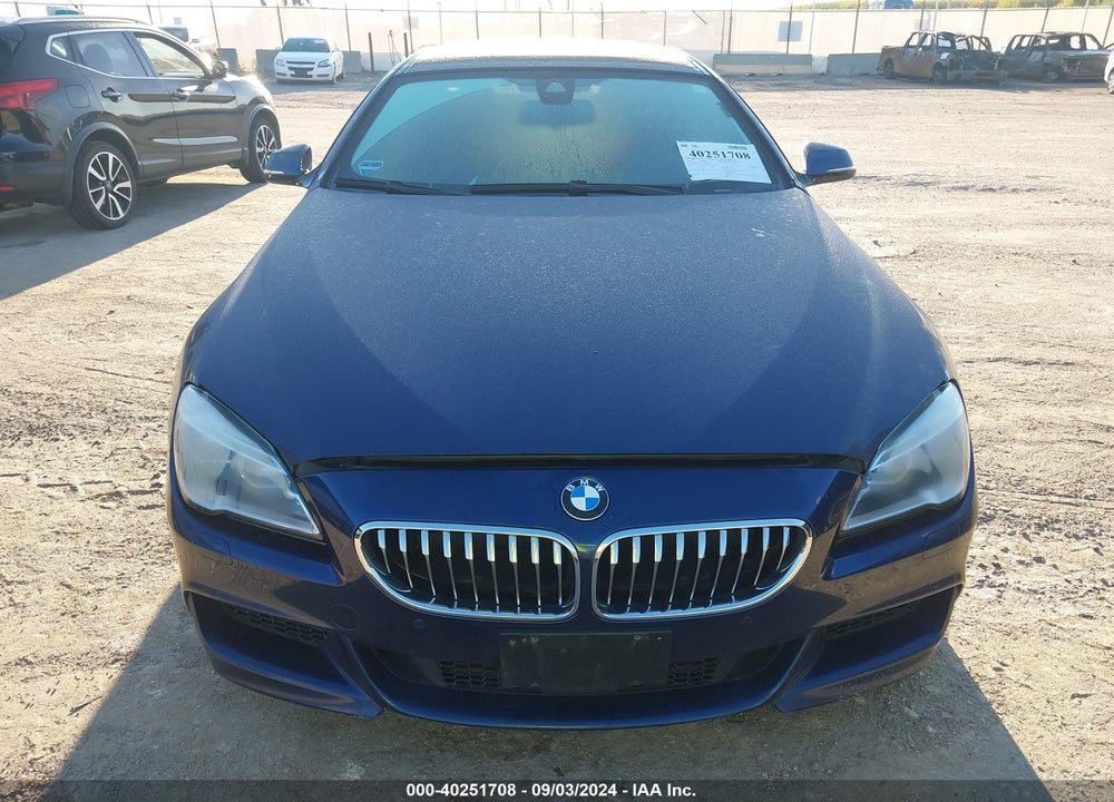2016 BMW 640I GRAN COUPE XDRIVE VIN: WBA6D2C51GGT65576
