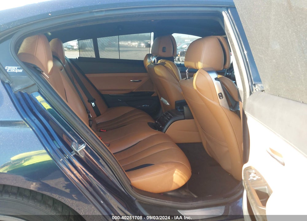 2016 BMW 640I GRAN COUPE XDRIVE VIN: WBA6D2C51GGT65576