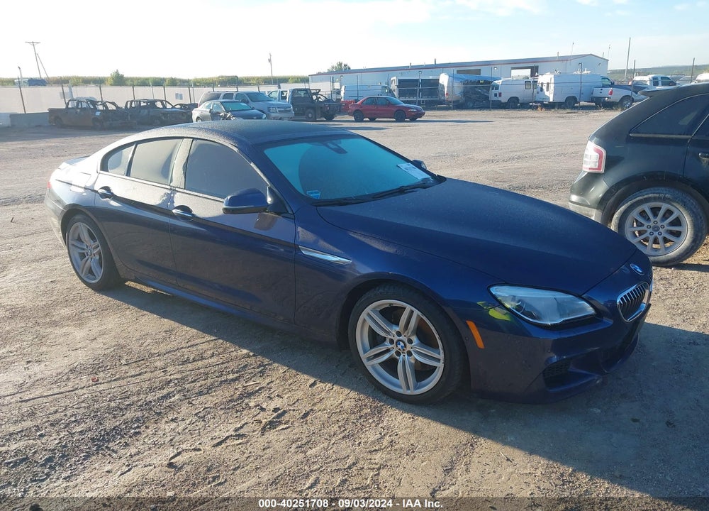 2016 BMW 640I GRAN COUPE XDRIVE VIN: WBA6D2C51GGT65576