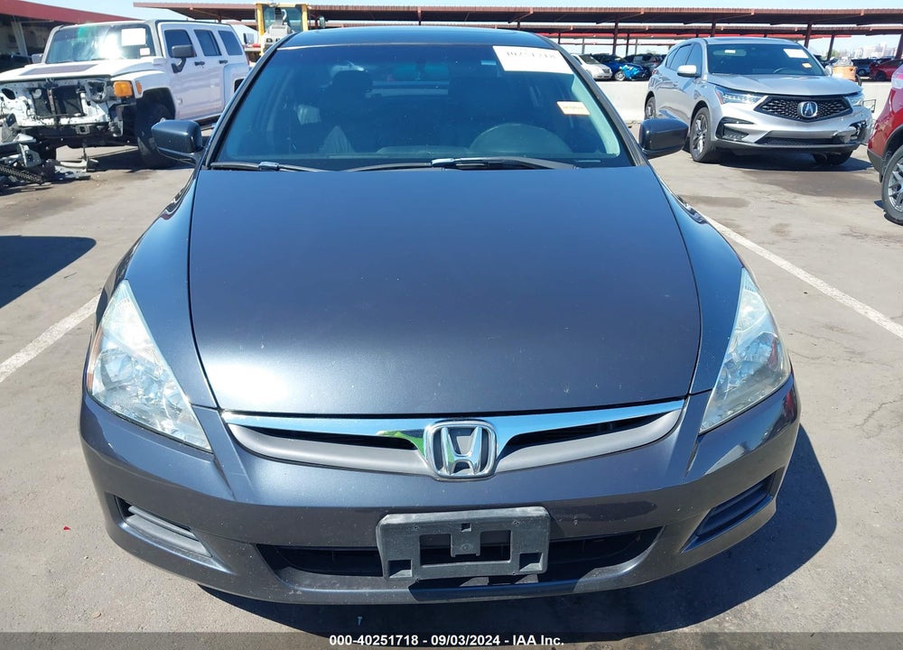 2007 HONDA ACCORD 2.4 EX VIN: 1HGCM56867A185463