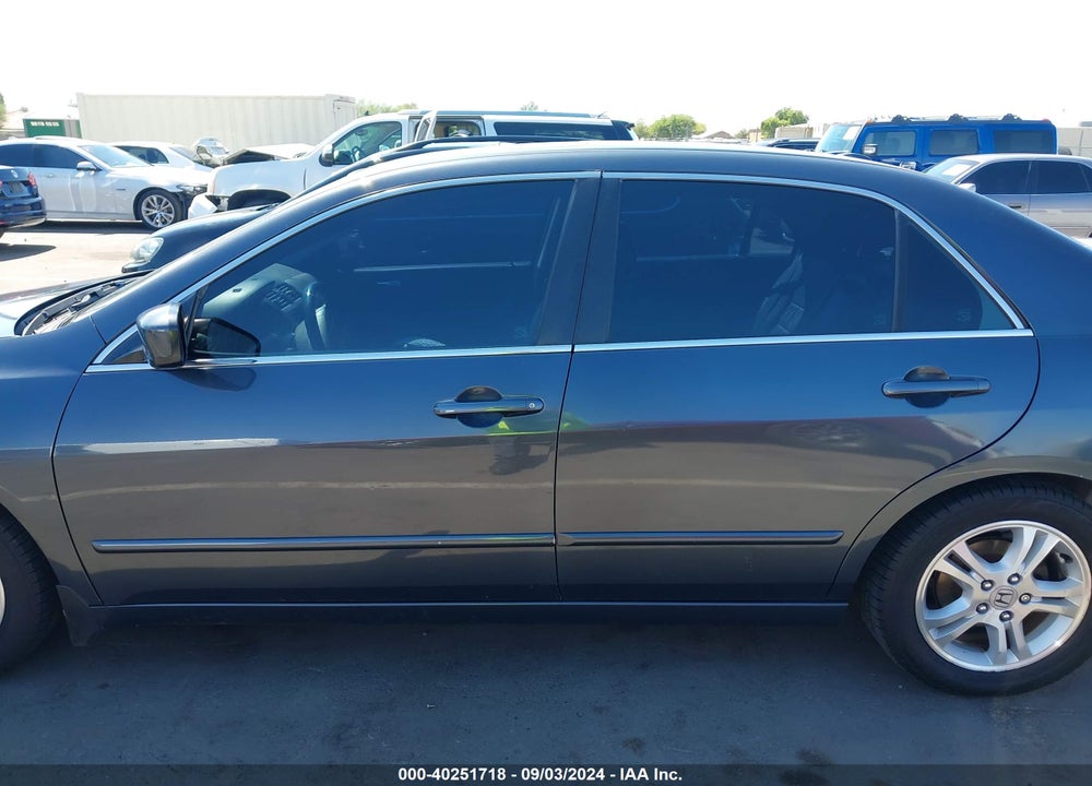 2007 HONDA ACCORD 2.4 EX VIN: 1HGCM56867A185463