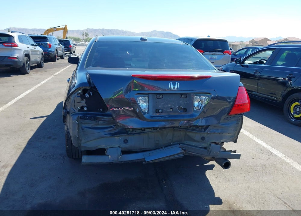 2007 HONDA ACCORD 2.4 EX VIN: 1HGCM56867A185463