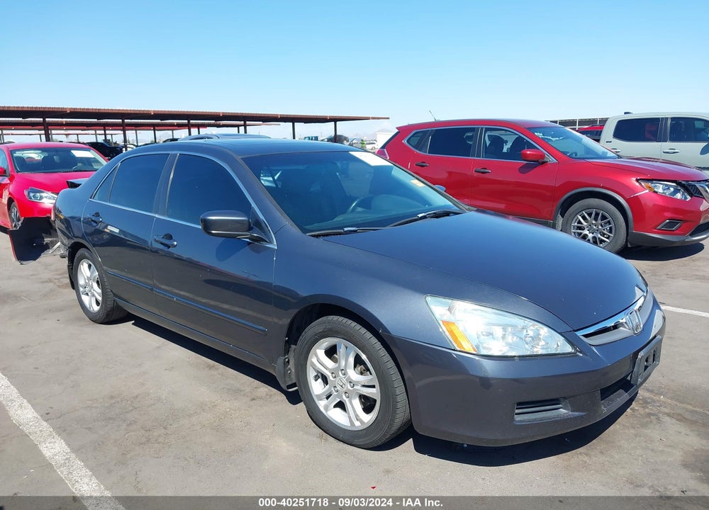 2007 HONDA ACCORD 2.4 EX VIN: 1HGCM56867A185463