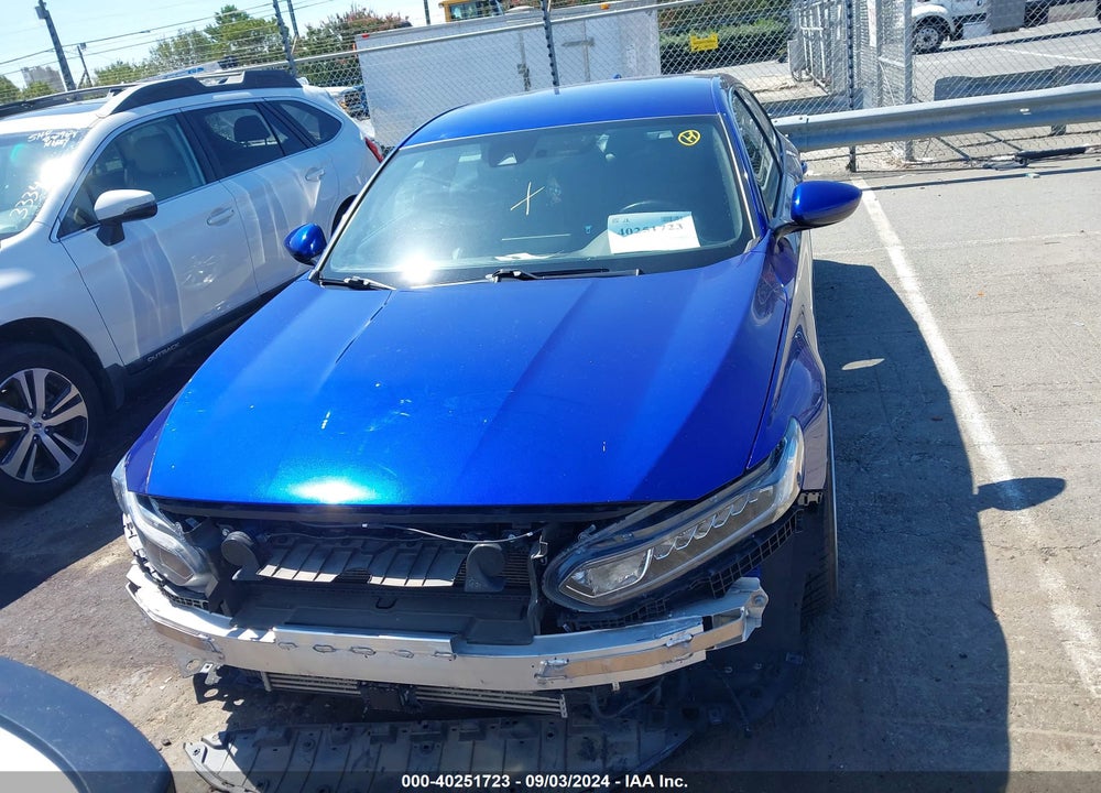 2019 HONDA ACCORD SPORT VIN: 1HGCV1F37KA140325