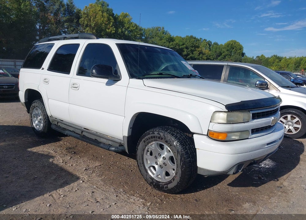 2002 CHEVROLET TAHOE Z71 VIN: 1GNEK13Z12R232032
