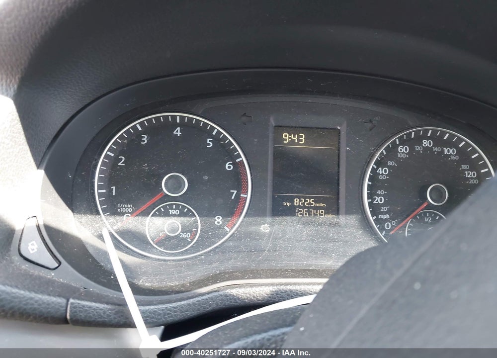 2012 VOLKSWAGEN PASSAT 2.5L S VIN: 1VWAP7A30CC014322