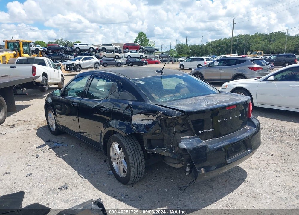 2013 DODGE AVENGER SE VIN: 1C3CDZAB3DN514556