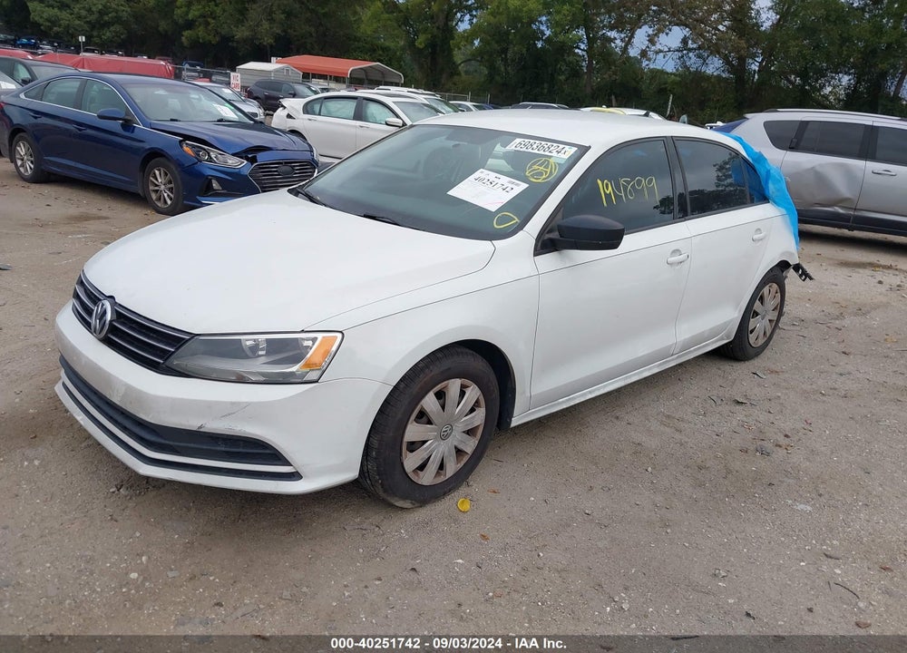 2016 VOLKSWAGEN JETTA 1.4T S VIN: 3VW267AJXGM308207