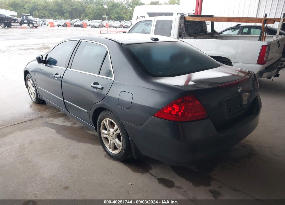 2007 HONDA ACCORD VIN: 1HGCM567X7A042202