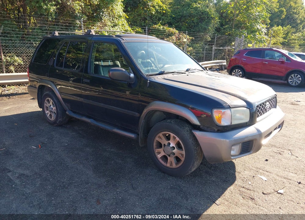 2001 NISSAN PATHFINDER SE VIN: JN8DR07X61W510513