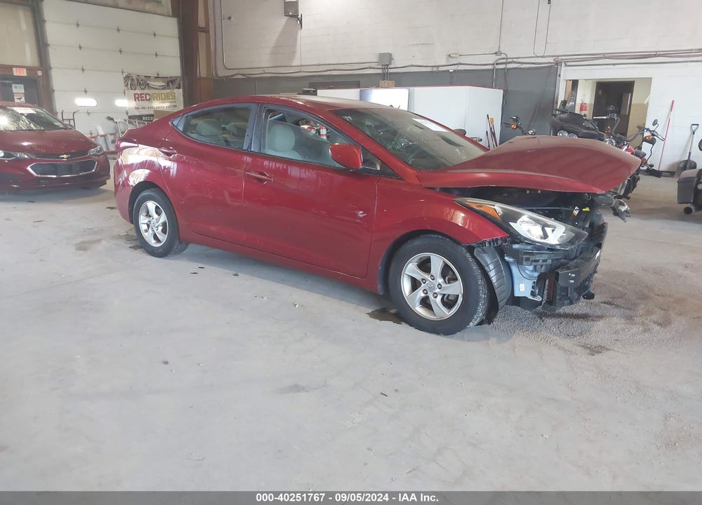 2014 HYUNDAI ELANTRA SE VIN: 5NPDH4AE6EH469728