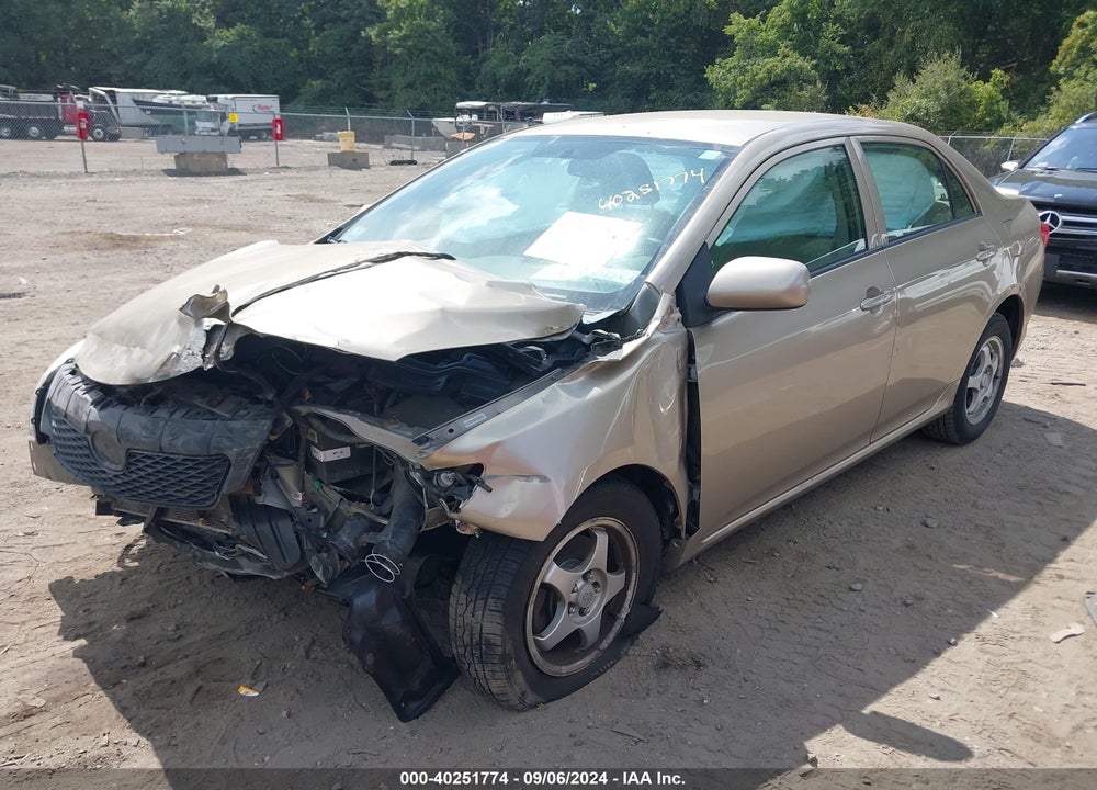 2009 TOYOTA COROLLA LE VIN: 1NXBU40E09Z115361