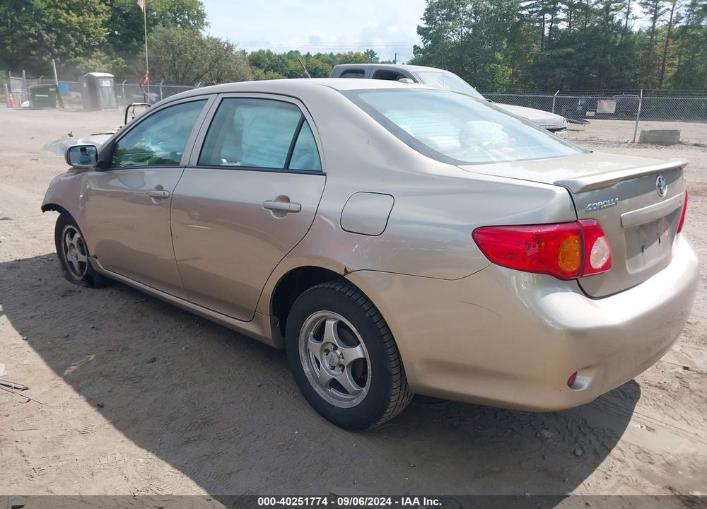2009 TOYOTA COROLLA LE VIN: 1NXBU40E09Z115361