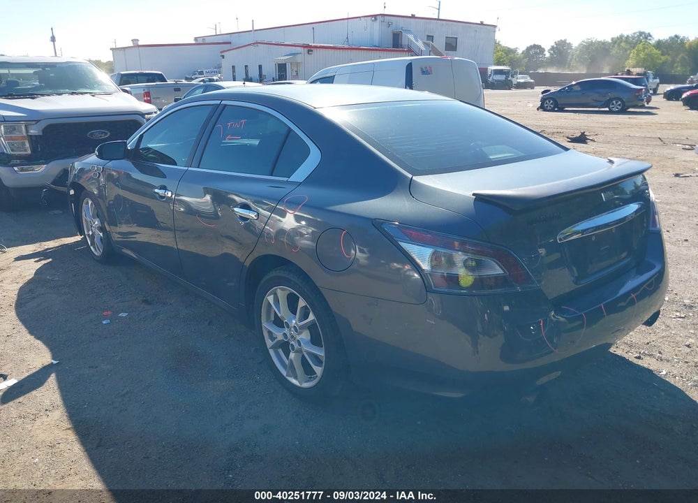 2013 NISSAN MAXIMA 3.5 SV VIN: 1N4AA5AP9DC827726