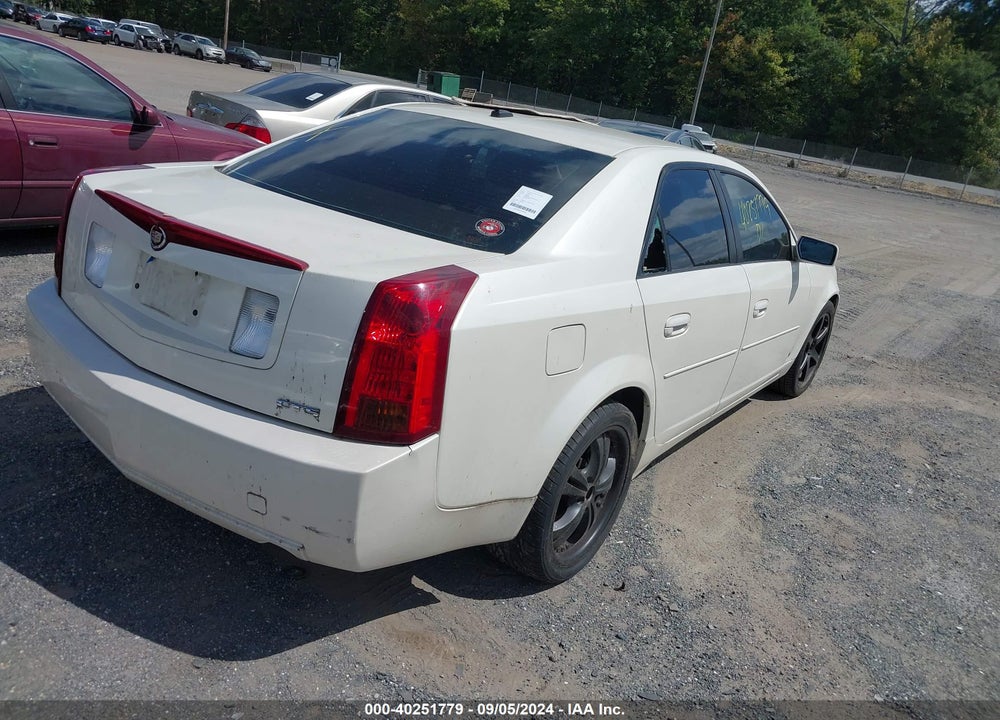 2006 CADILLAC CTS STANDARD VIN: 1G6DP577460179667