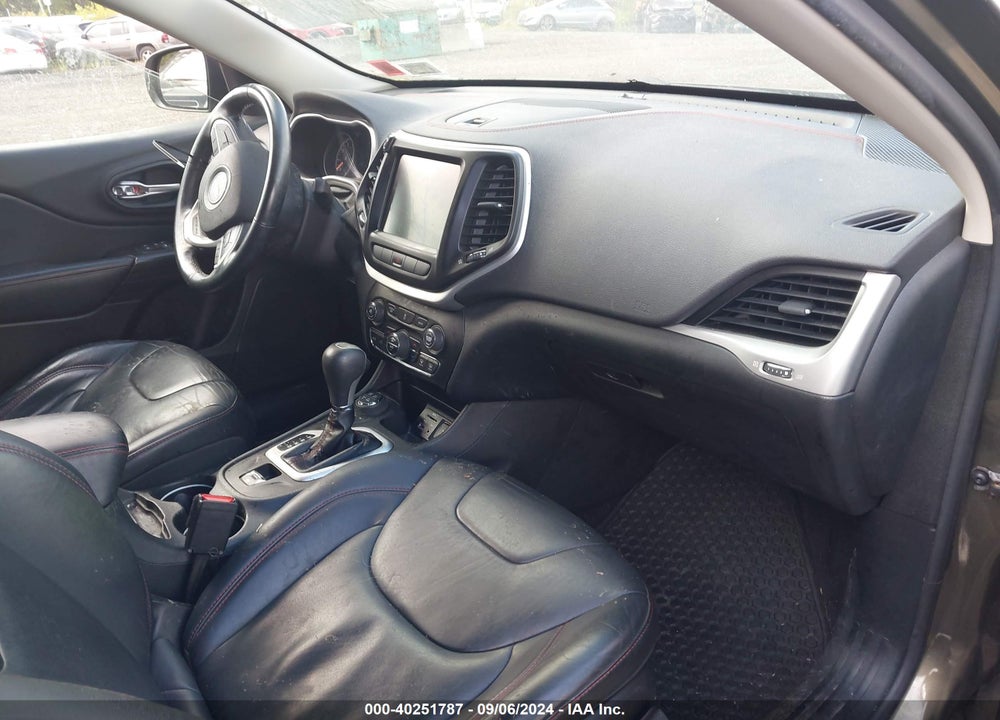 2014 JEEP CHEROKEE TRAILHAWK VIN: 1C4PJMBS0EW295008