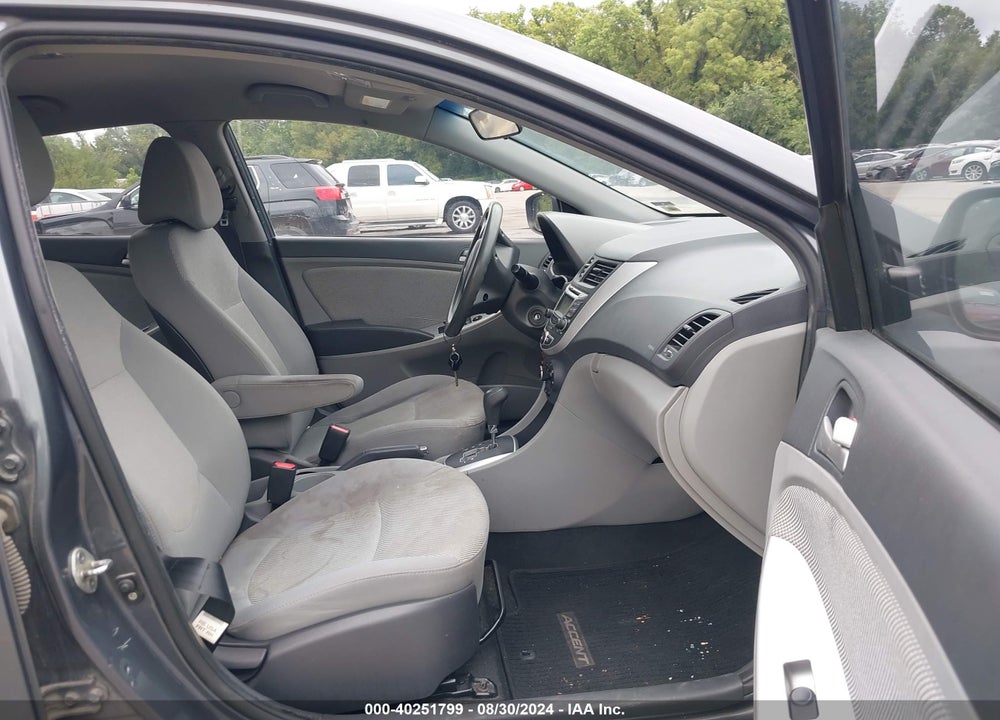 2012 HYUNDAI ACCENT GLS VIN: KMHCT4AE8CU212384