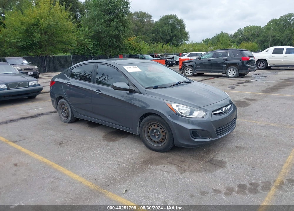2012 HYUNDAI ACCENT GLS VIN: KMHCT4AE8CU212384