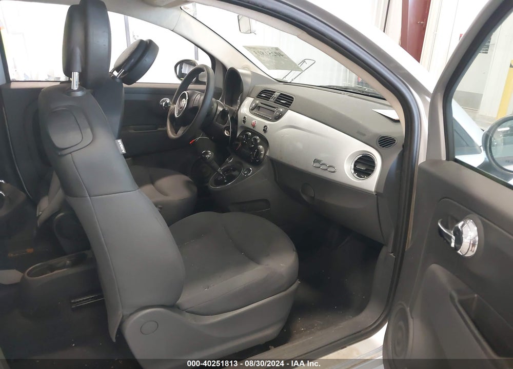 2012 FIAT 500 POP VIN: 3C3CFFAR8CT124010