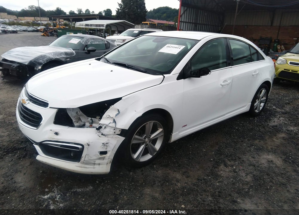 2015 CHEVROLET CRUZE 2LT AUTO VIN: 1G1PE5SB9F7106354