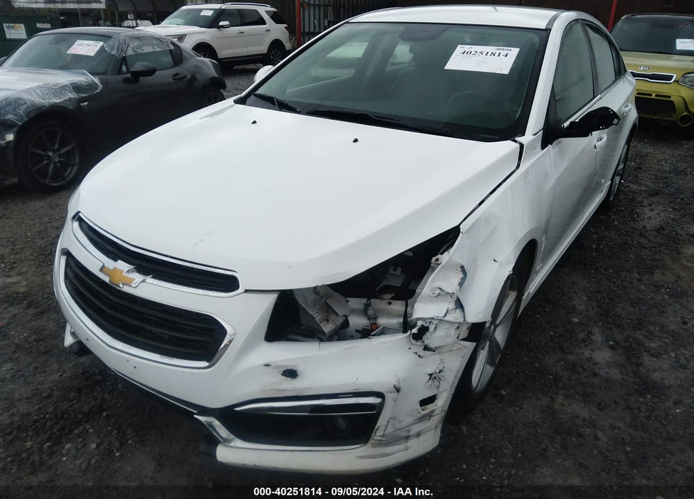 2015 CHEVROLET CRUZE 2LT AUTO VIN: 1G1PE5SB9F7106354