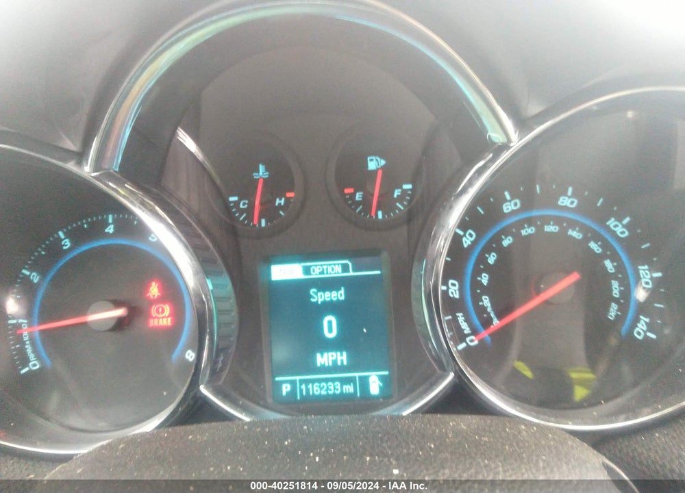 2015 CHEVROLET CRUZE 2LT AUTO VIN: 1G1PE5SB9F7106354