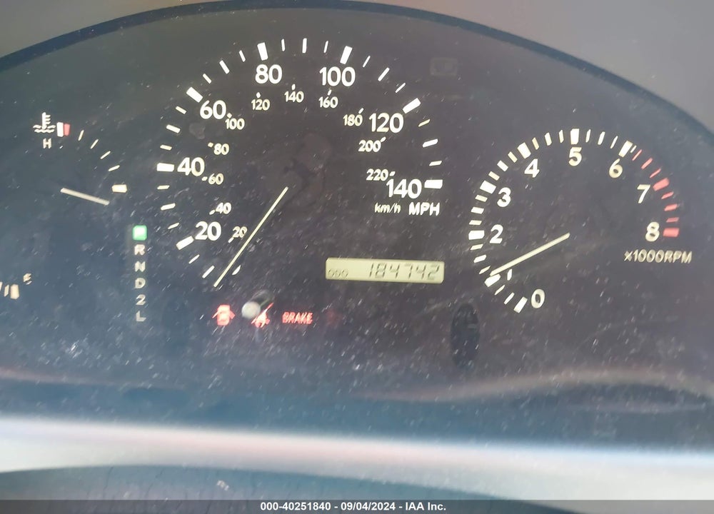 2002 LEXUS RX 300 VIN: JTJGF10U320124737